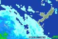 そろそろ来ますよ　台風３号の雨 2006/07/09 01:58:19