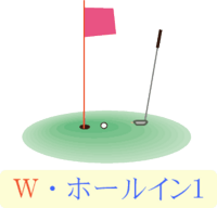 史上初・Ｗホールインワン 2006/08/26 13:32:49