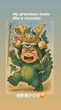 怪獣預かり中