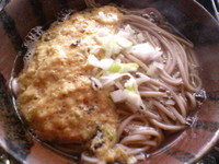 山かけ蕎麦！ 2007/12/08 02:15:24